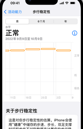 固阳iPhone手机维修如何在iPhone开启'步行稳定性通知'