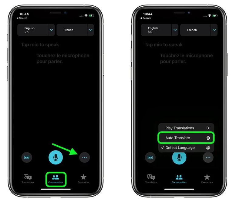 固阳苹果手机维修分享iOS 15 “翻译” App 新改进 