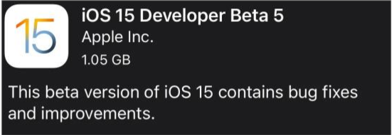 固阳苹果手机维修分享如何升级到iOS15.0 beta5 